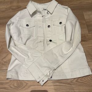 Lee Rider’s Women's White Denim Jacket